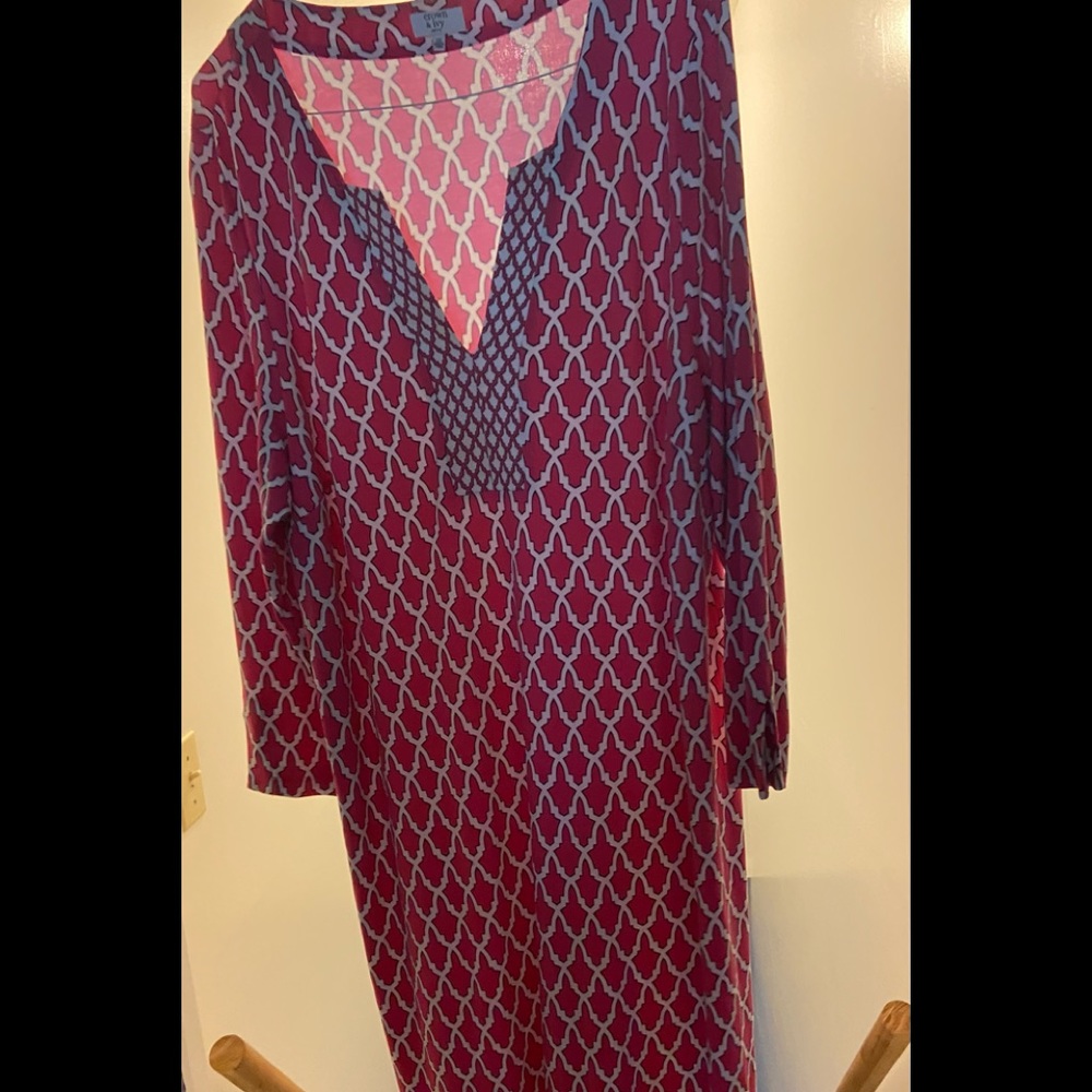 3Xl Crown Ivy Knee length dress.  Hot pink and beautiful!!